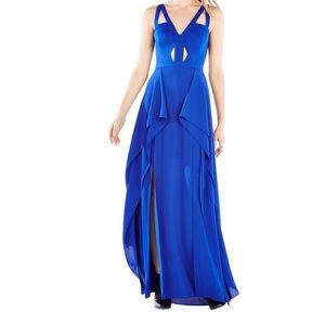 BCBG Max Azria Juliana Chiffon gown size 10